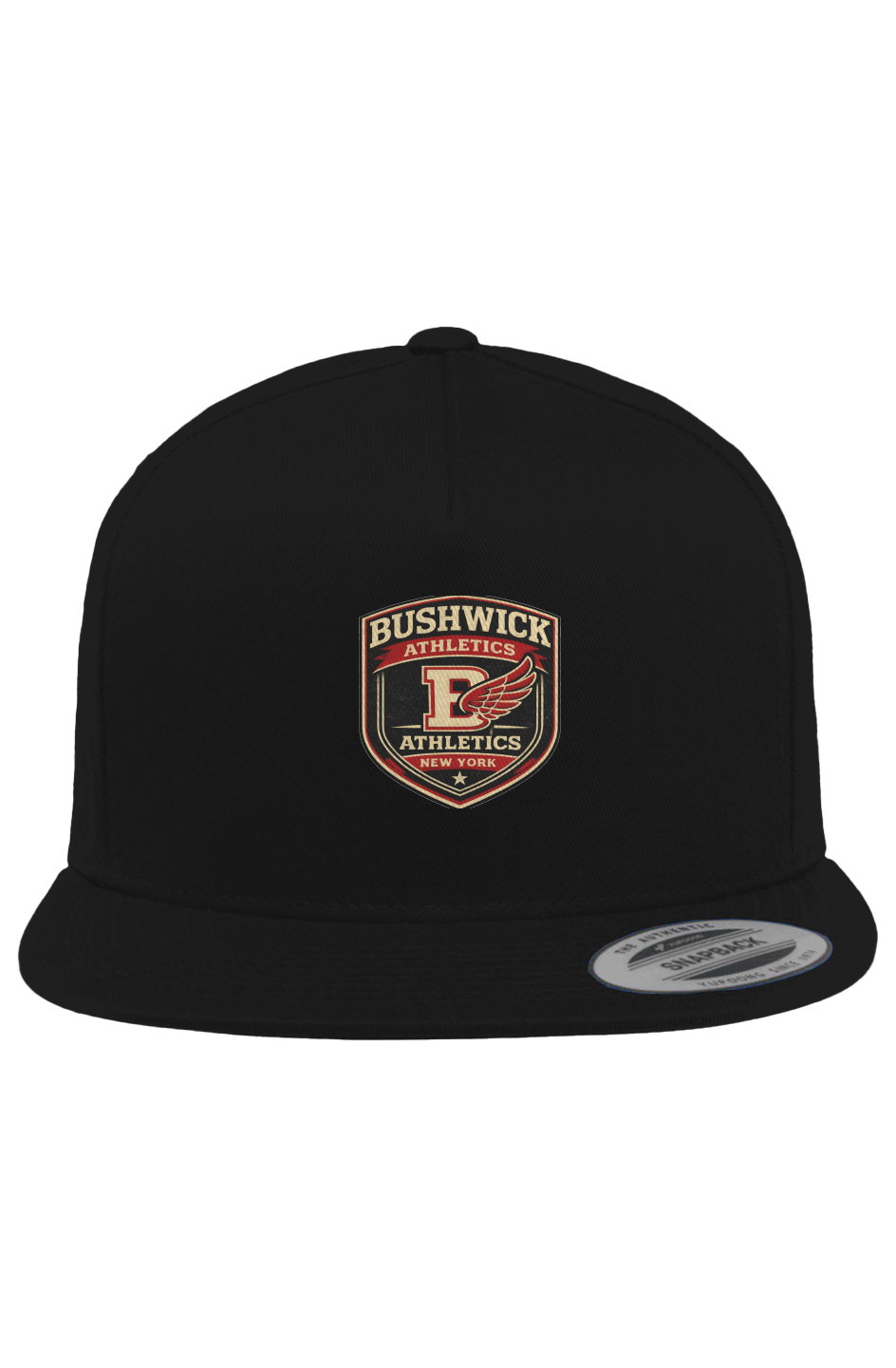 Bushwick 5-Panel Cotton Twill Snapback Cap
