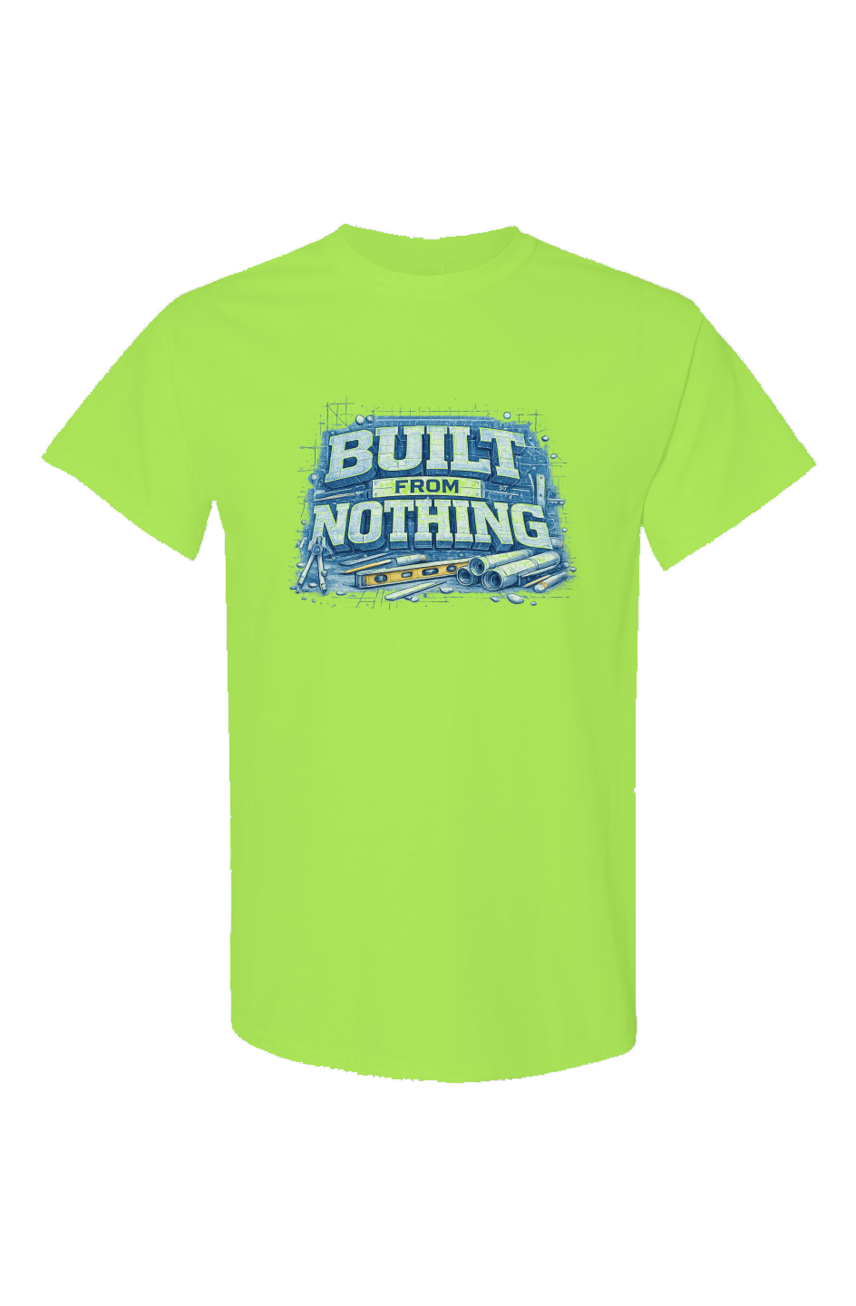 Built from nothing Culture Shock  Neon T Shirts