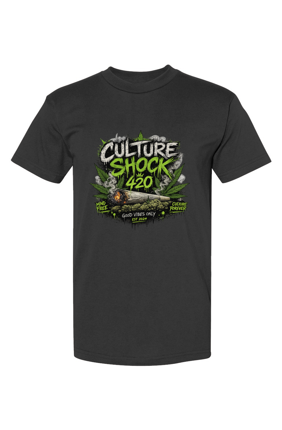Culture Shock 4:20 💨USA-Made T-Shirt