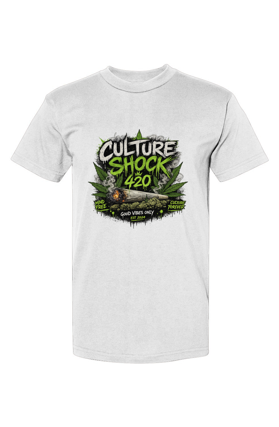 Culture Shock 4:20 💨USA-Made T-Shirt