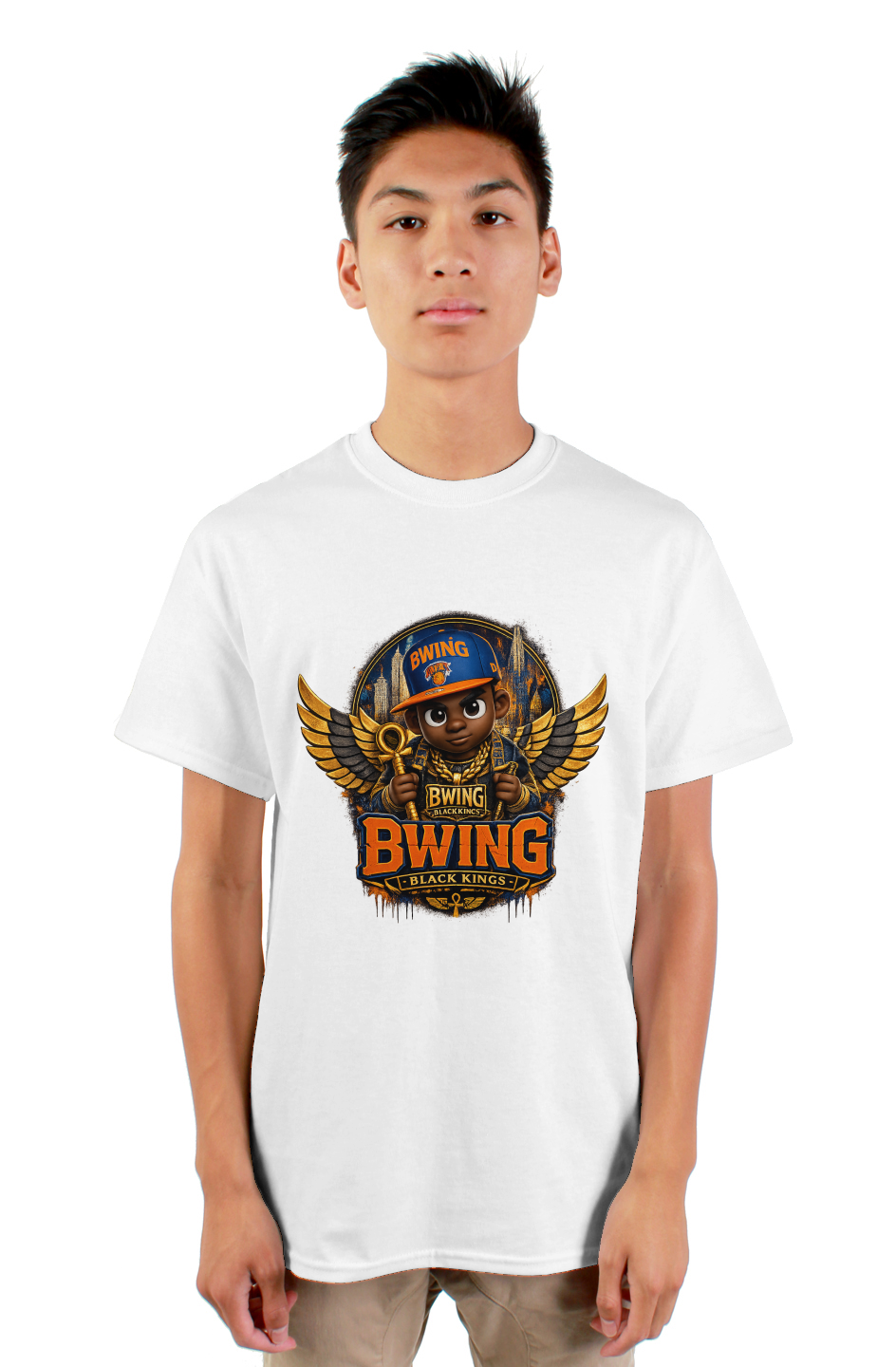 Bwing Black Kings gildan mens tshirt