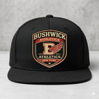 Bushwick 5-Panel Cotton Twill Snapback Cap