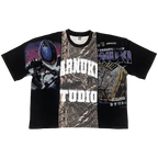 Prime Streetwear Cropped Boxy Tee Cotton 350GSM DTG Print Oversized Fit